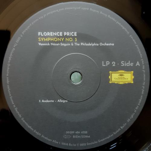 Виниловая пластинка Yannick Nezet-Seguin - Price: Symphonies Nos.1 & 3 (Black Vinyl 2LP)