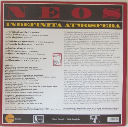 Виниловая пластинка Neos - Indefinita Atmosfera (Black Vinyl 2LP)