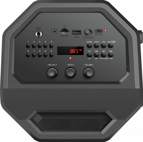 Портативная колонка Defender RAGE Black