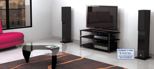 Подставка под телевизор NorStone Bergen AV 2 black