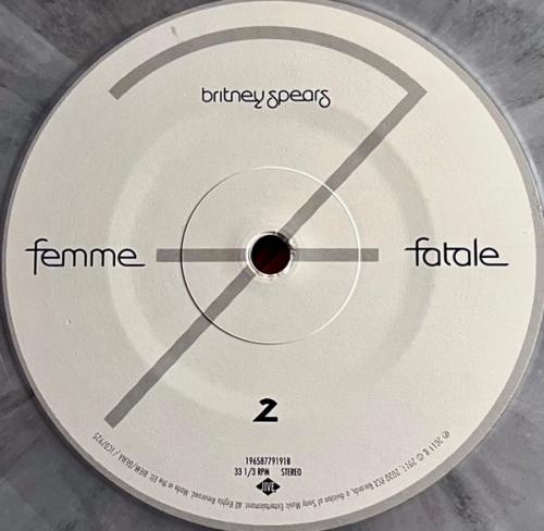 Виниловая пластинка Britney Spears - Femme Fatale (Limited Edition Marbled Vinyl LP)