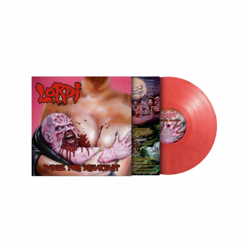Виниловая пластинка Lordi - Babez For Breakfast (Pink & Red Marbled Vinyl LP)