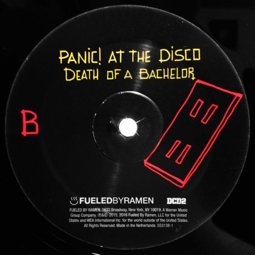 Виниловая пластинка Panic! At The Disco DEATH OF A BACHELOR