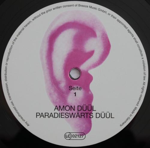 Виниловая пластинка Amon Duul - Paradieswarts Duul (Black Vinyl LP)