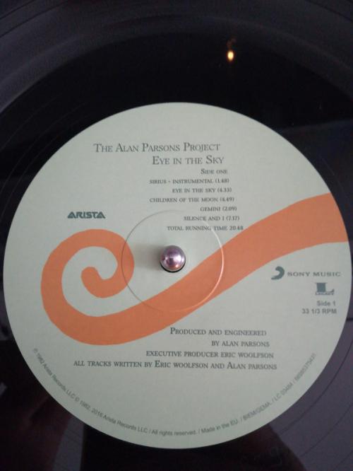 Виниловая пластинка Sony The Alan Parsons Project Eye In The Sky (180 Gram)