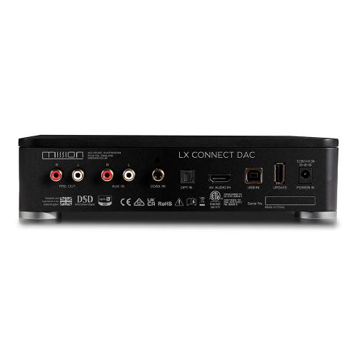ЦАП и усилитель для наушников Mission LX Connect DAC Black