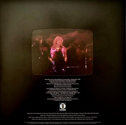 Виниловая пластинка Joni Mitchell - Shadows And Light (Black Vinyl 2LP)