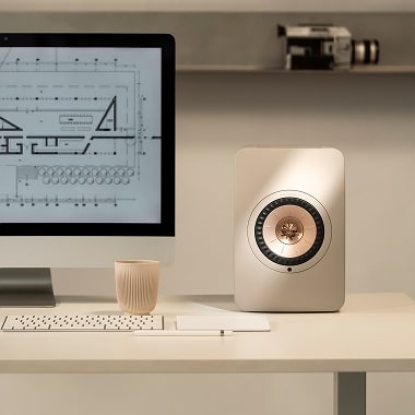 Полочная акустика KEF LS50 Wireless II SAND SHELL EU