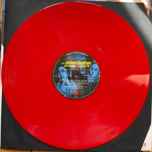 Виниловая пластинка Саундтрек - La Dama Rossa Uccide Sette Volte (Bruno Nicolai) (Coloured Vinyl 2LP)