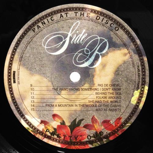 Виниловая пластинка Panic! At The Disco PRETTY. ODD. (140 Gram)