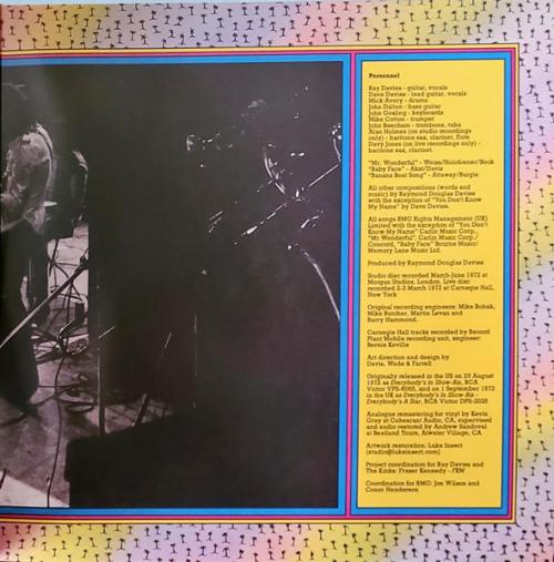 Виниловая пластинка The Kinks - Everybody's In Show-Biz - Everybody's A Star (Black Vinyl 2LP)