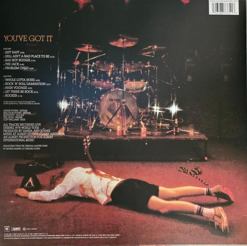 Виниловая пластинка AC/DC - If You Want Blood You've Got It (50th Anniversary, 180 Gram, Limited Golden Vinyl LP)