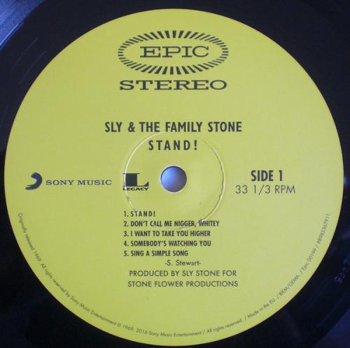 Виниловая пластинка Sly & the Family Stone STAND!