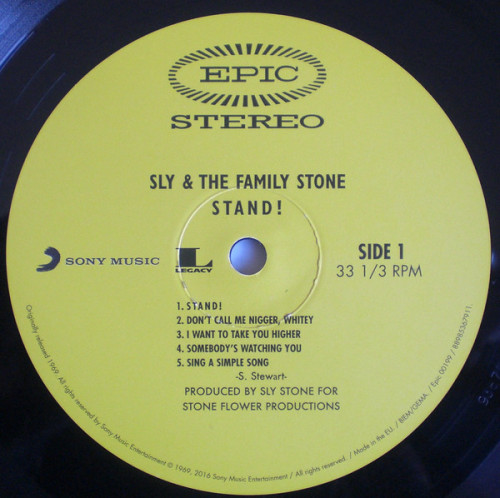 Виниловая пластинка Sly & the Family Stone STAND!