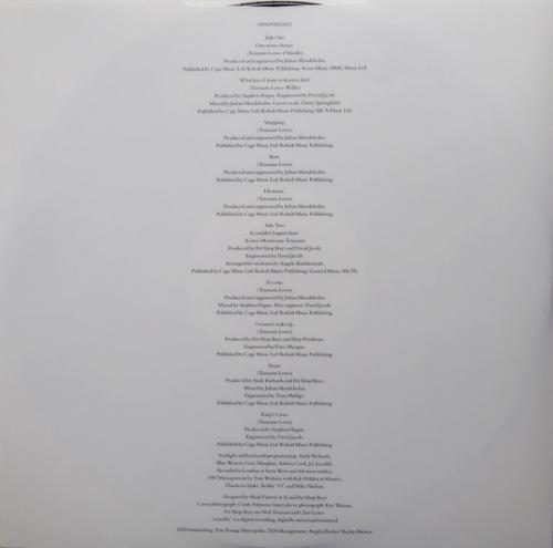 Виниловая пластинка PLG Pet Shop Boys Actually (180 Gram/Remastered)