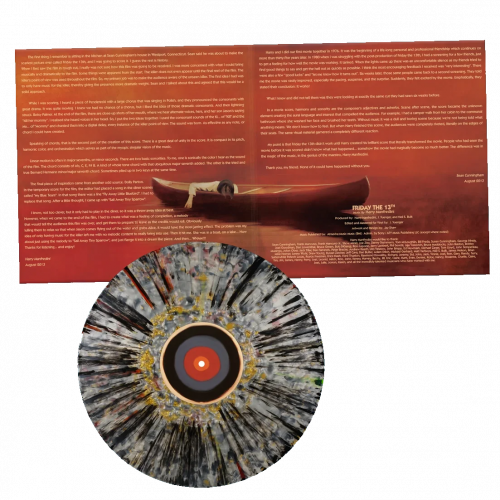 Виниловая пластинка OST - Friday The 13th (Harry Manfredini) (Silver with Black, Red and Gold Splatter Vinyl LP)