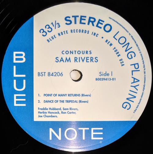 Виниловая пластинка Rivers, Sam, Contours