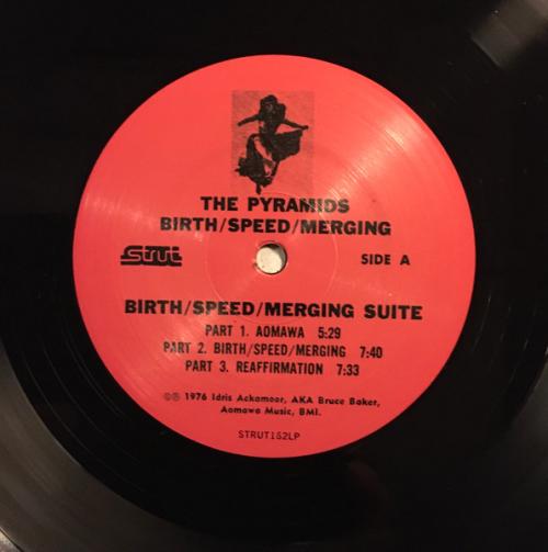 Виниловая пластинка The Pyramids - Birth/ Speed/ Merging (Black Vinyl LP)