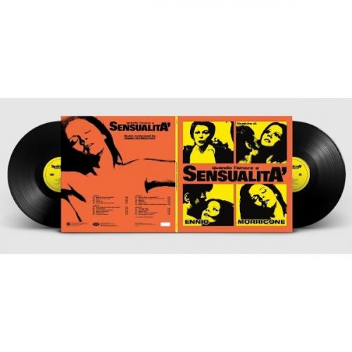 Виниловая пластинка Саундтрек - Quando L'Amore E Sensualita (Ennio Morricone) (Black Vinyl 2LP)