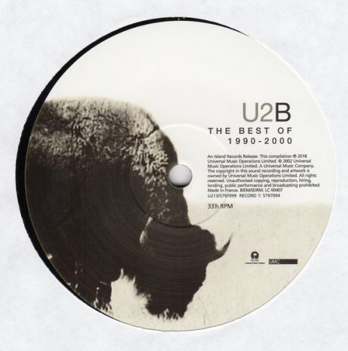 Виниловая пластинка U2, The Best Of 1990-2000