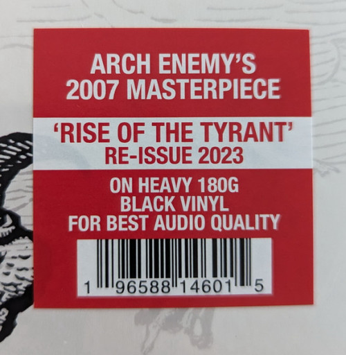 Виниловая пластинка Arch Enemy - Rise Of The Tyrant (Black Vinyl LP)