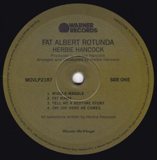 Виниловая пластинка Herbie Hancock - Fat Albert Rotunda (Black Vinyl LP)