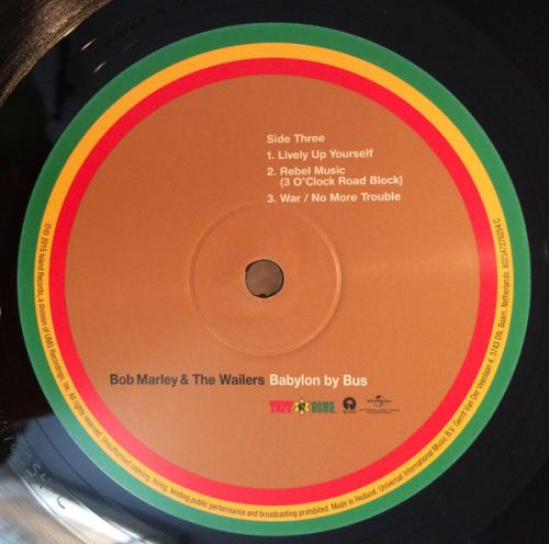 Виниловая пластинка Bob Marley & The Wailers, Babylon By Bus (2015 LP)