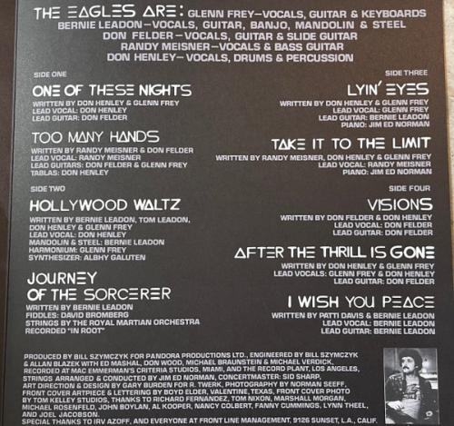 Виниловая пластинка Eagles - One Of These Nights (Original Master Recording) (Black Vinyl 2LP)