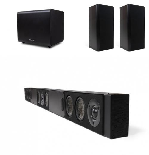 Комплект Savant HST-STUDIO55WSI-SUR + SPK-S1WSB + SPK-SUR3WSB-00