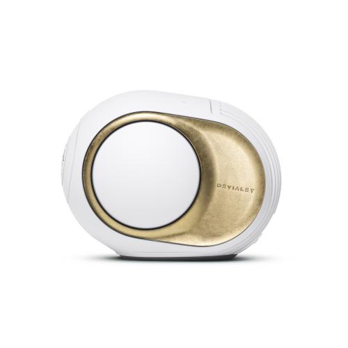 Акустическая система Devialet Phantom Ultimate 98 dB Opéra de Paris, белый/сусальное золото