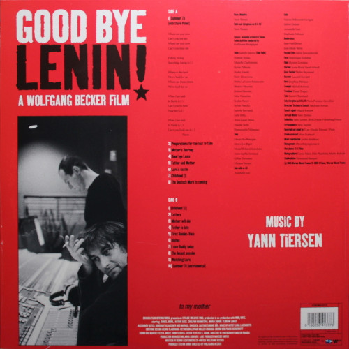 Виниловая пластинка Саундтрек - Good Bye Lenin! (Yann Tiersen) (Black Vinyl LP)