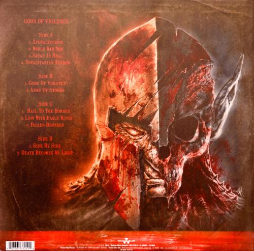 Виниловая пластинка Kreator - Gods Of Violence (180 Gram Black Vinyl 2LP)