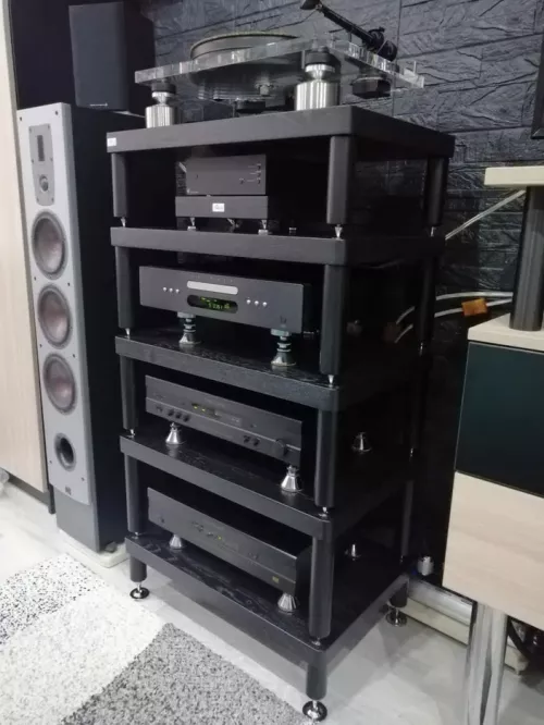Стойка Coda racks Legato black/white
