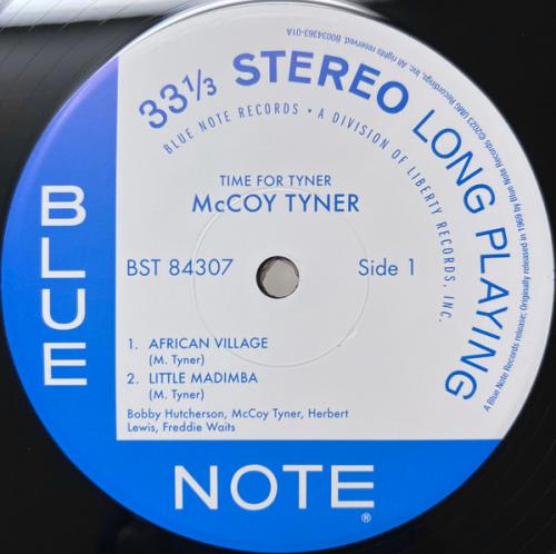 Виниловая пластинка McCoy Tyner - Time For Tyner (180 Gram Black Vinyl LP)