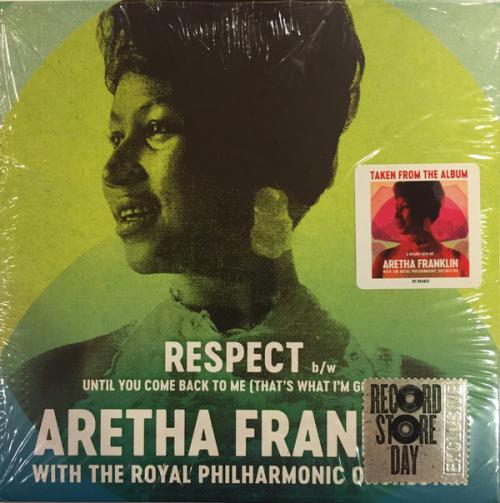 Виниловая пластинка WM ARETHA FRANKLIN /THE ROYAL PHILHARMONIC ORCHESTRA, RESPECT / UNTIL YOU COME BACK TO ME (THAT'S WHAT I'M GONNA DO) (Black Vinyl)