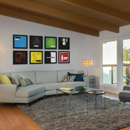 Комплект рамок Glorious Vinyl Frame Set Black (3 шт.)