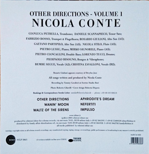 Виниловая пластинка Nicola Conte - Other Directions (Black Vinyl 2LP)