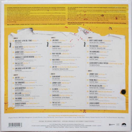Виниловая пластинка Various Artists - Quentin Tarantino: The Best Songs From Quentin Tarantino's Films (Black Vinyl 3LP)