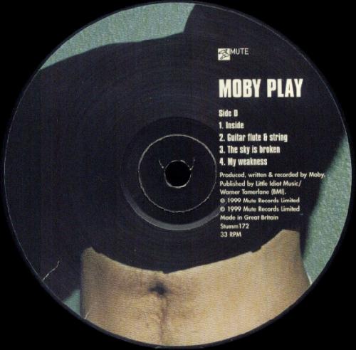 Виниловая пластинка MOBY - PLAY