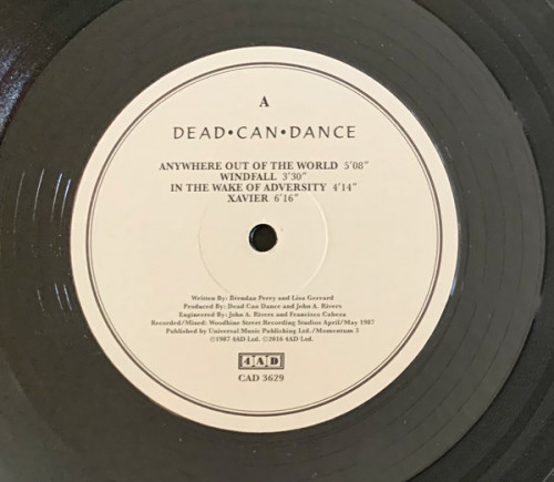 Виниловая пластинка Dead Can Dance — WITHIN THE REALM OF A DYING SUN (LP)