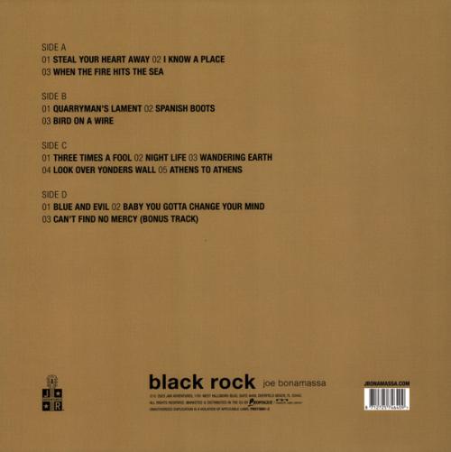 Виниловая пластинка Joe Bonamassa - Black Rock  (Coloured Vinyl 2LP)