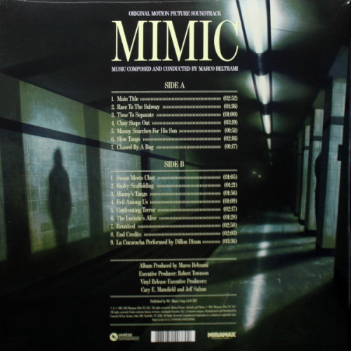 Виниловая пластинка Саундтрек - Mimic (Marco Beltrami) (Coloured Vinyl LP)