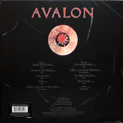Виниловая пластинка Roxy Music - Avalon (Half Speed) (Black Vinyl LP)