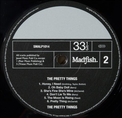 Виниловая пластинка The Pretty Things - The Pretty Things (Black Vinyl LP)