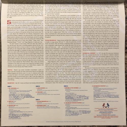 Виниловая пластинка WM Grateful Dead The Best Of The Grateful Dead Live Volume 1: 1969-1977 (180 Gram)
