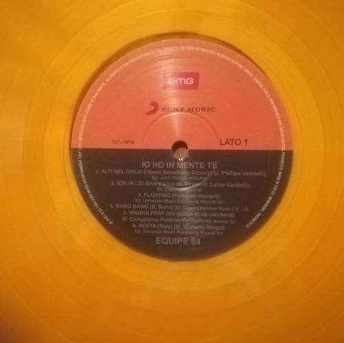 Виниловая пластинка Equipe 84 - Io Ho In Mente Te (Coloured Vinyl LP)