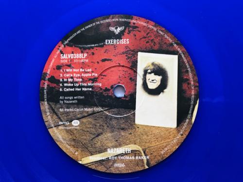 Виниловая пластинка NAZARETH - EXERCISES (BLUE VINYL)