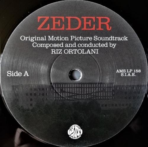 Виниловая пластинка Саундтрек - Zeder (Riz Ortolani) (Black Vinyl LP)