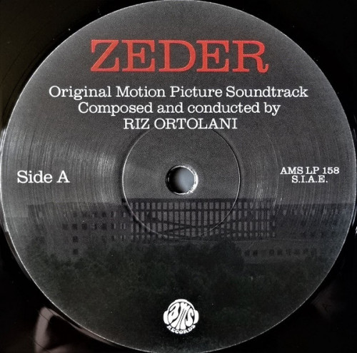 Виниловая пластинка Саундтрек - Zeder (Riz Ortolani) (Black Vinyl LP)