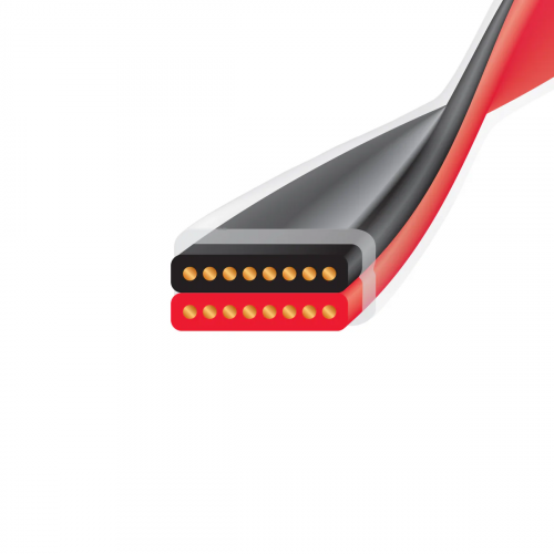 Акустический кабель Wire World Helicon 16x OFC Speaker Cable (Ban-Ban) (HES2.5MB-10) 2.5m
